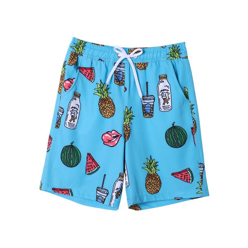 Детские летние шорты для мальчиков и девочек 4-16 лет, быстросохнущие, дышащие, на кулиске, пляжные шорты