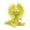 Jellycat Серия Динозавры Животное Дэвид Дилофозавр Креативная Кукла Плюшевая Фигурка 27 см Высота