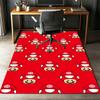 Mario Printed Carpet Rug for Office Chair Living Room Bedroom Kitchen Room Decor Gifts
