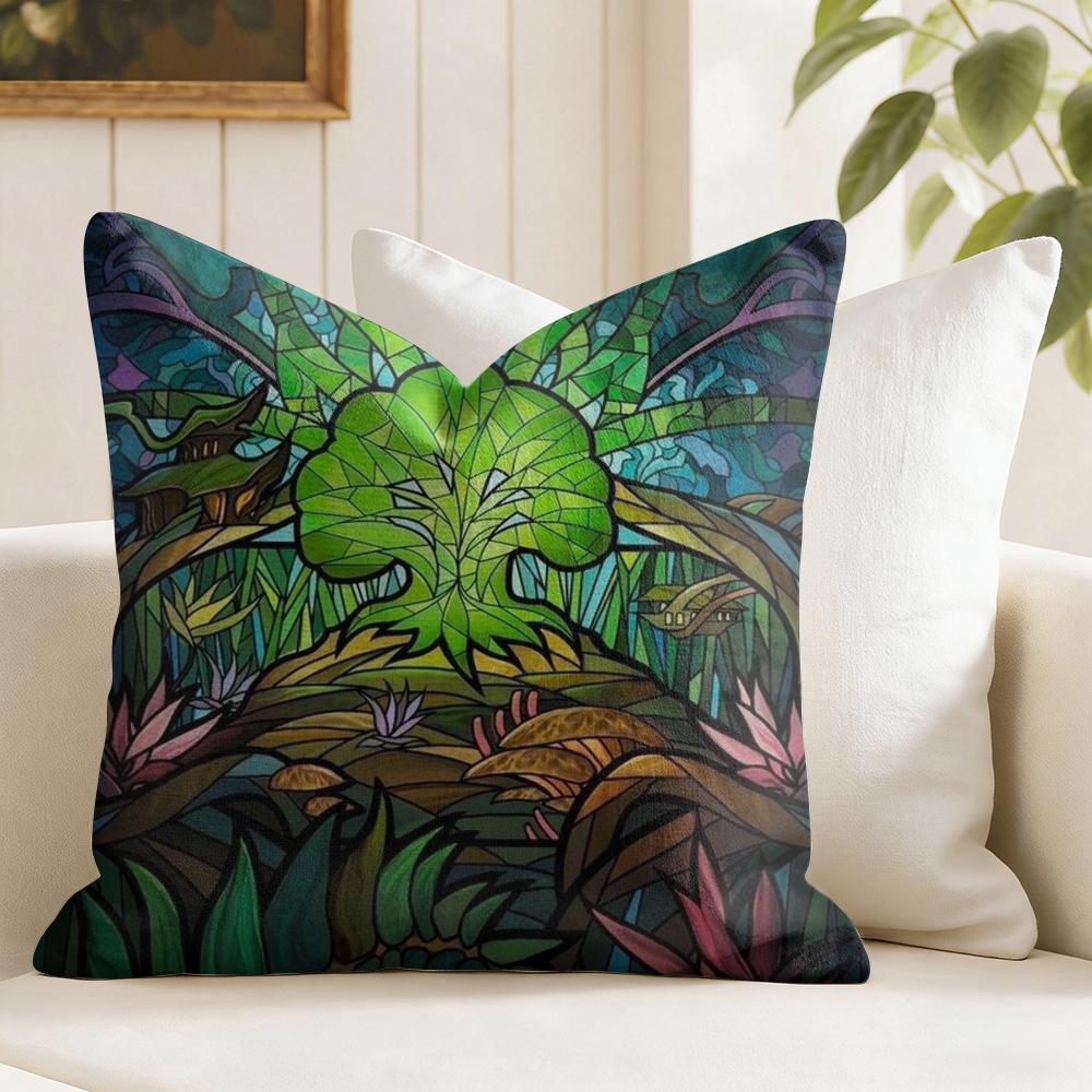MMagic The GGathering MMTG Cushion Cover Eco Linen Pillow Case DoubleSided Print Breathable Durable Zipper Home Decor Gift