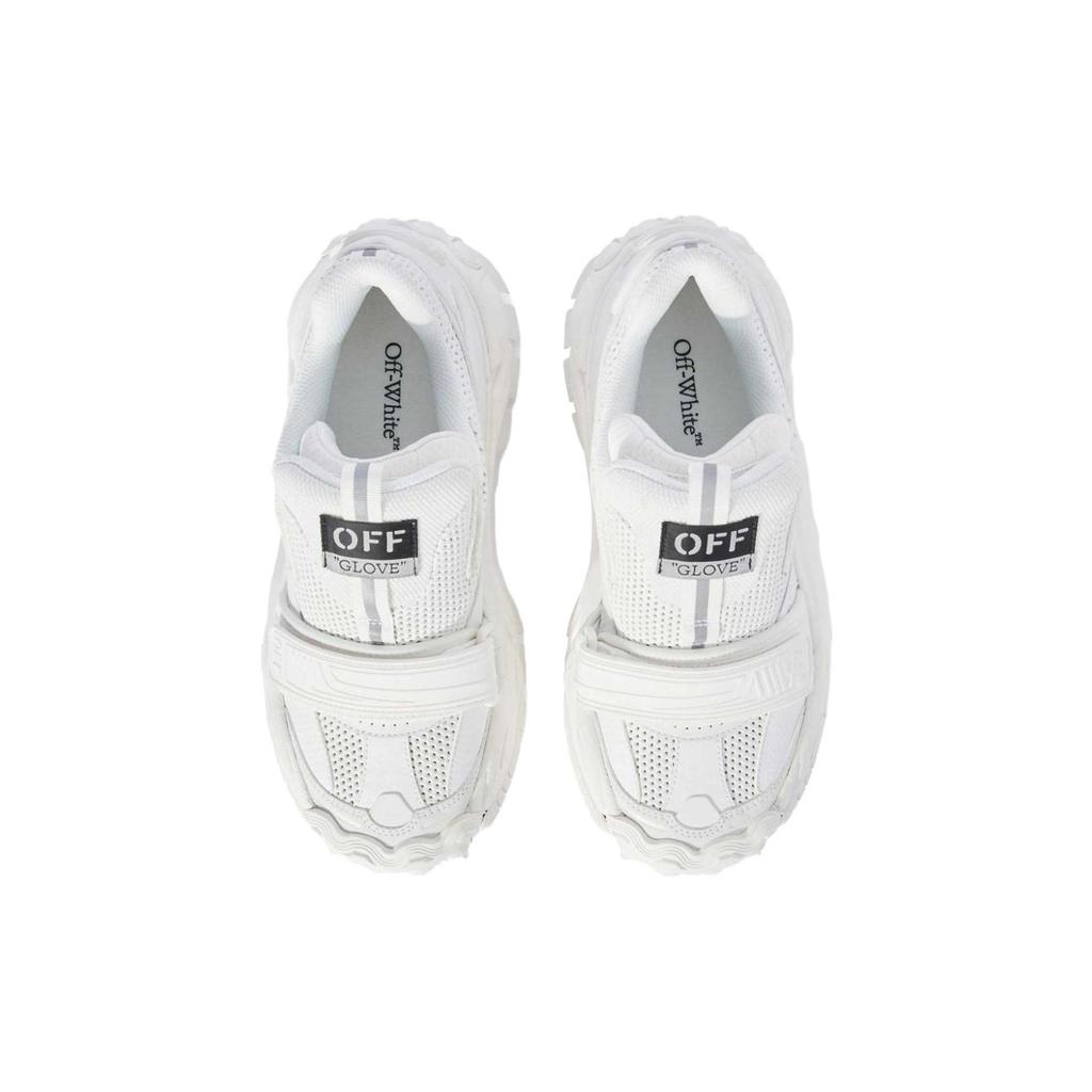 Off-White Белые женские кроссовки Glove Slip On OWIA281F23FAB0010101