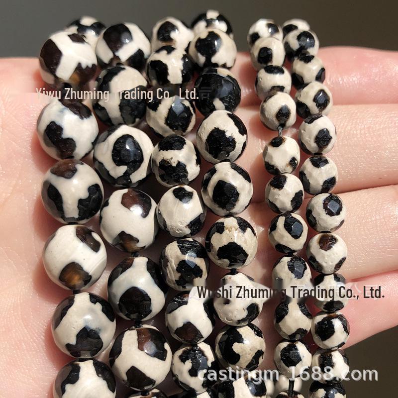 Бусины Zhuming Natural Tiger Eye & Blue Turquoise Loose для самодельных украшений - Материал для плетения браслетов и ожерелий