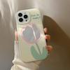 Creative Mirror Flowers 15pro Max Apple 12 Mobile Phone Case Iphone16 Makeup 14pro Set 8p Suitable