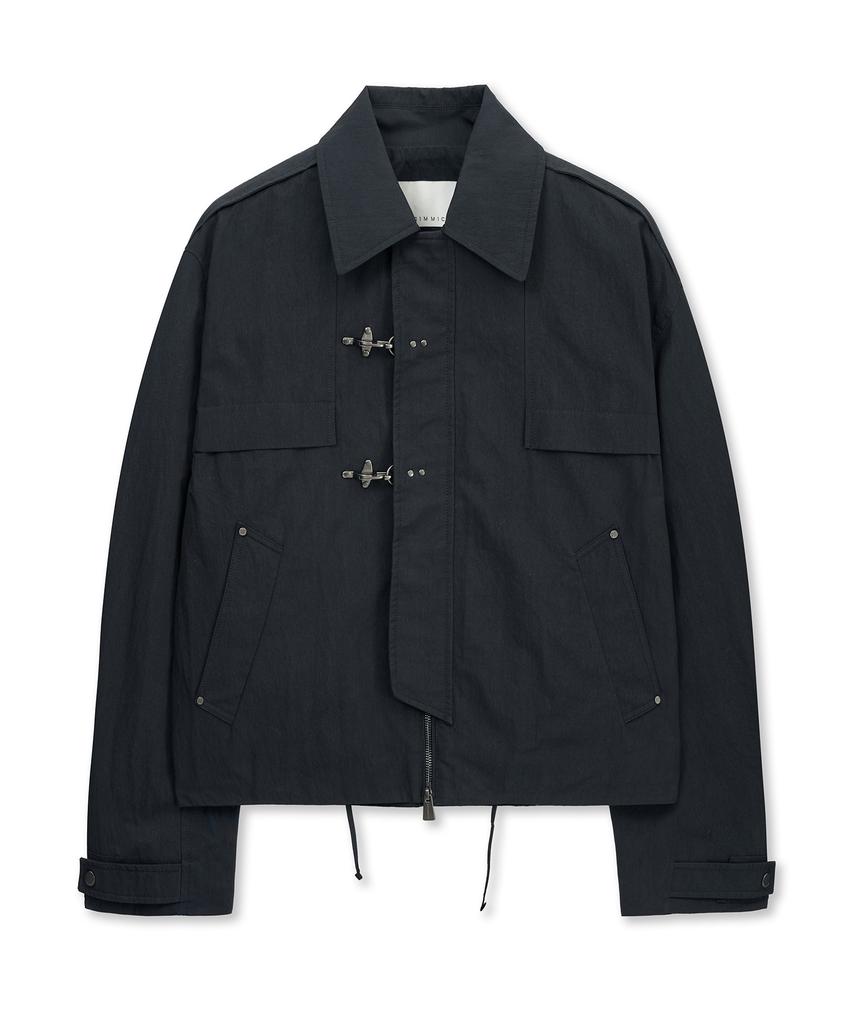 Ungimmick Fireman Trench Jacket (Navy)