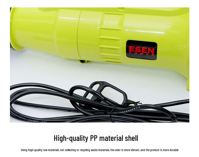 Высокомощный ручной электрический воздуходув для удаления пыли, листьев и снега - 220В, промышленное использование