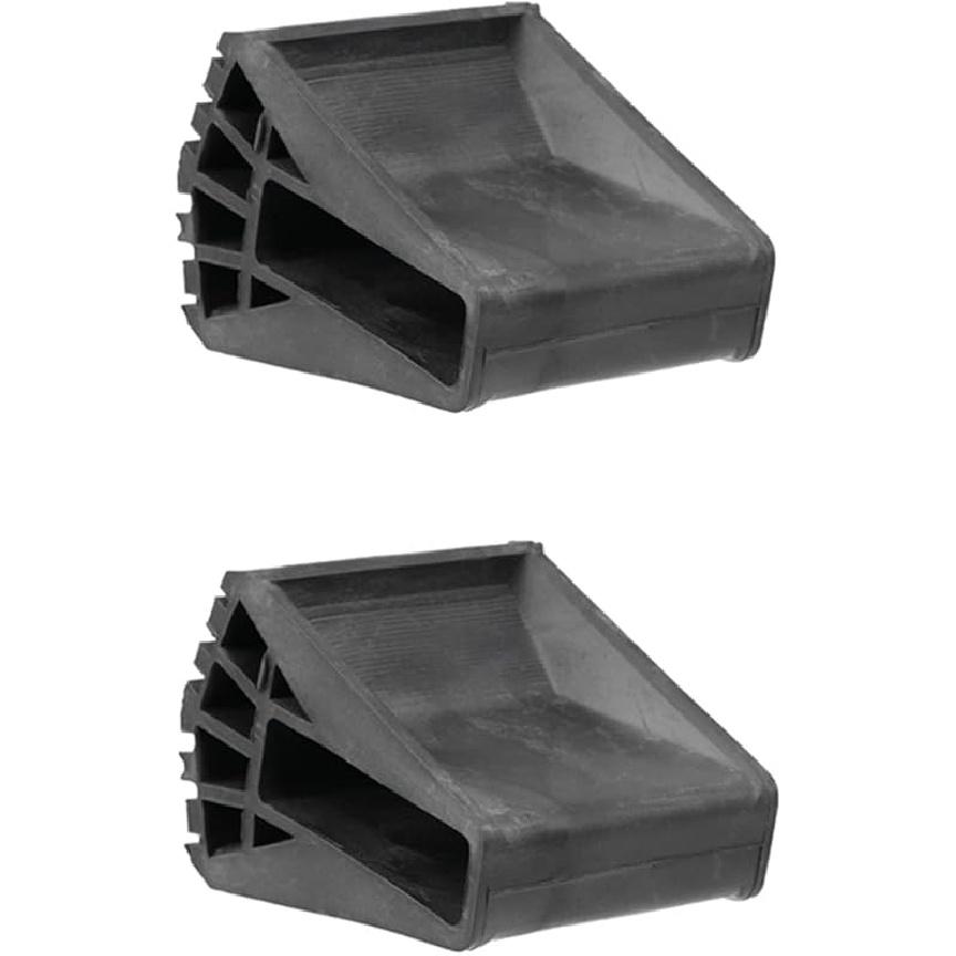 2pcs Folding Ladder Sliding Mat Ladder Feet Cushion Rubber Step Ladder Feet Ladder Security Bumper Bumpers Telescoping Ladder Non-skid Ladder Pads