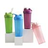 600ml Portable Protein Powder Shaker Bottle Leak Proof Water Bottle for Gym Fitness Training Sport Shaker Mixing Cup with Scale