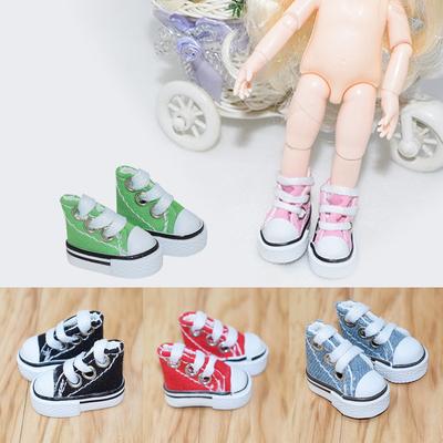 1 пара мини-тряпичных кукол, парусиновая обувь, обувь для пальцев, милая обувь для скейтборда, грифа для кукольной обуви для брейк-данса