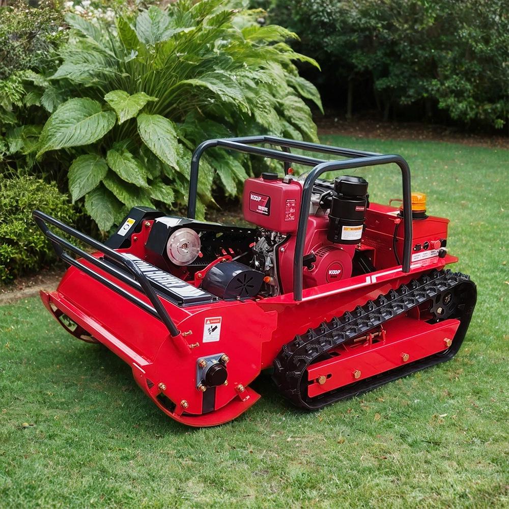 15HP Smart Diesel Lawn Mower & Grass Chipper