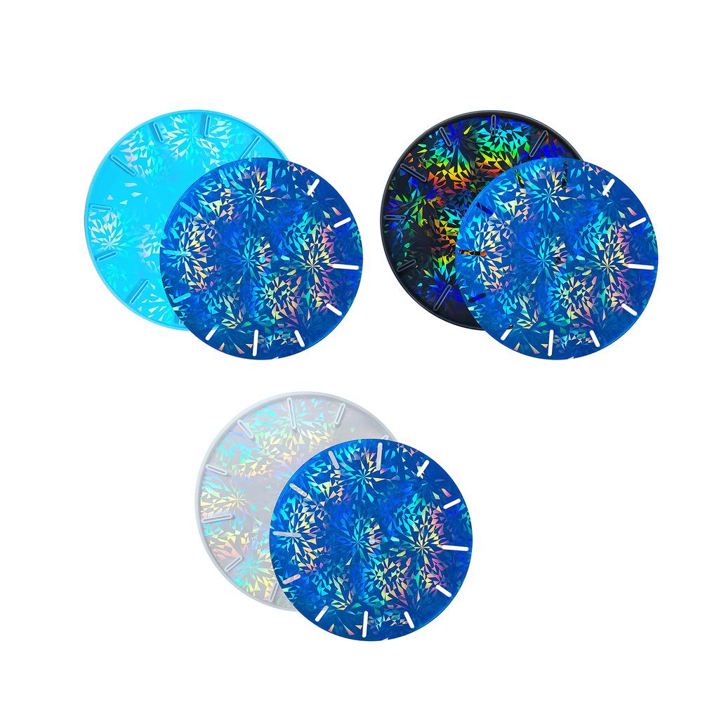 Универсальная силиконовая форма для литья, круглые часы, маятники, формы, универсальные украшения, литейная форма, голографический инструмент для ювелирных изделий