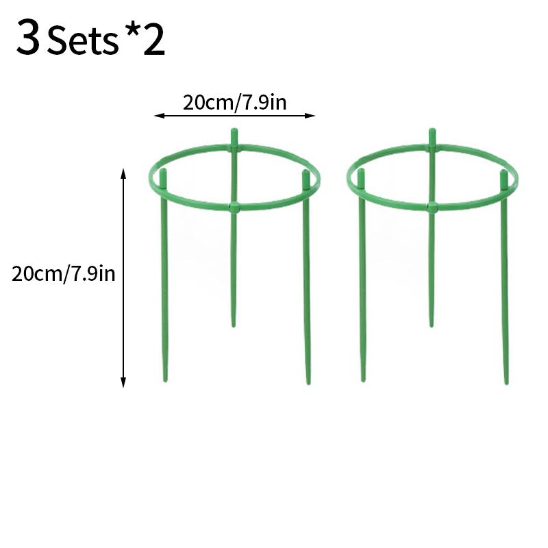 3/6/9/12 комплектов колышков для поддержки растений, подставка, стержень для фиксации цветочной композиции, колышек для растений для садовых принадлежностей, посадки на домашнем дворе