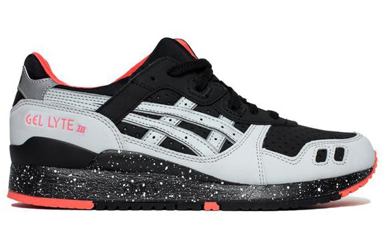 Asics Кроссовки Gel Lyte 3 Низкие Спортивные Унисекс Черно-серые H6W1L-9013