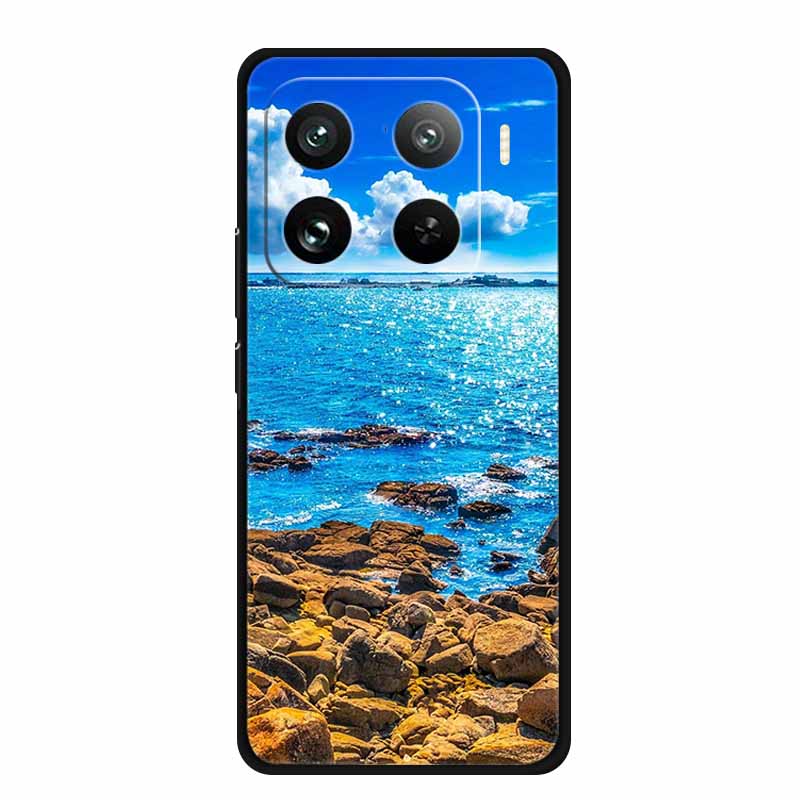 Чехол для телефона Xiaomi 15 S Pro Задняя крышка Чехол Ударопрочный Черный Силикон Мягкий Coque Для Xiaomi 15 15s Pro Чехол 15Pro Funda Оболочка