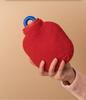 Winter Mini Plush Hot Water Bottle Hand Warmer, Explosion-Proof, Anti-Scald, Small Size for Women