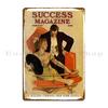 Success Magazine 1908 J C Leyendecker Metal Plaque Customized Wall Cave Wall Decor Retro Cave Tin Sign Poster