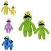 Squishy And Snuggly Rainbow Friends Plush Toy- Designed For All Ages- Blue And Purple