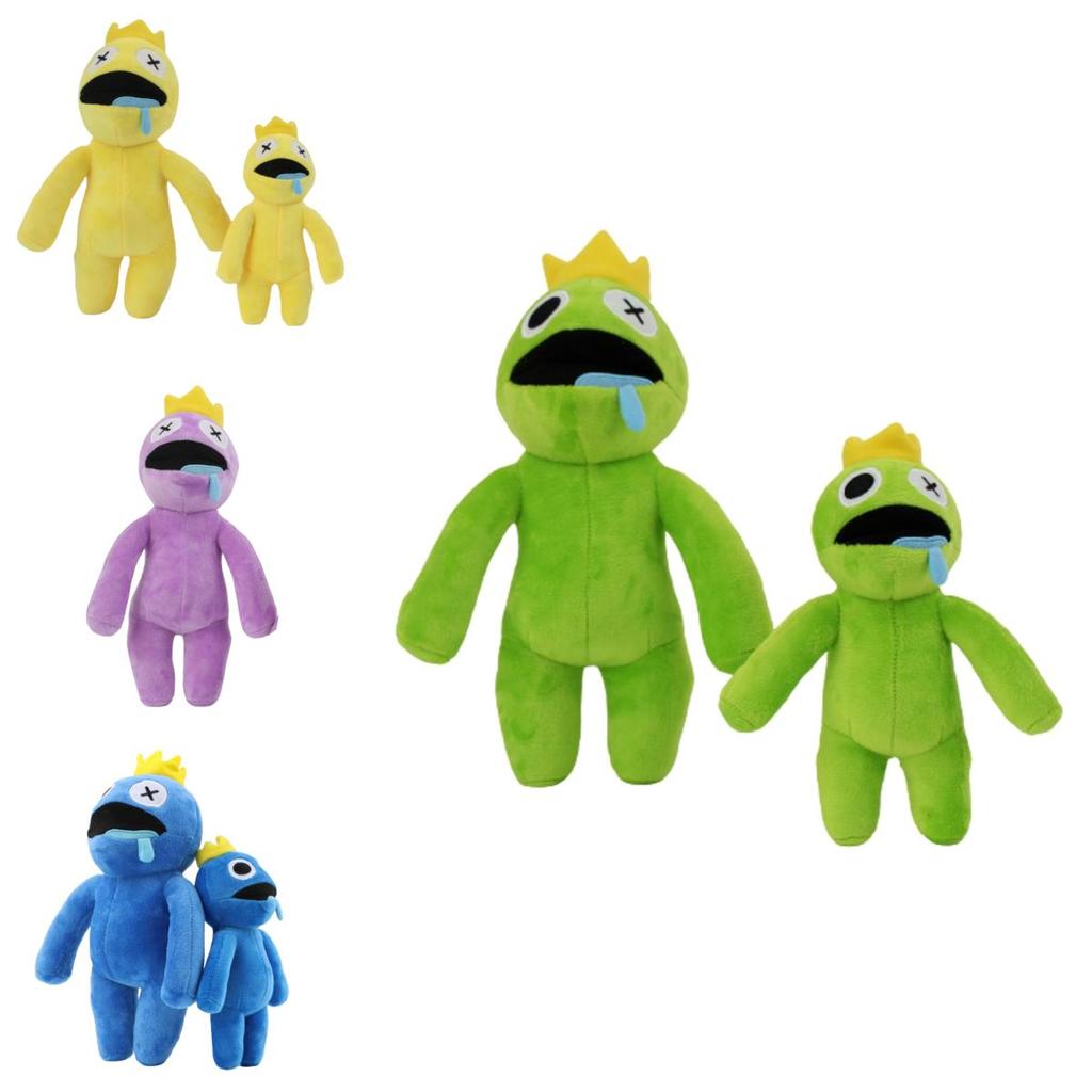 Squishy And Snuggly Rainbow Friends Plush Toy- Designed For All Ages- Blue And Purple