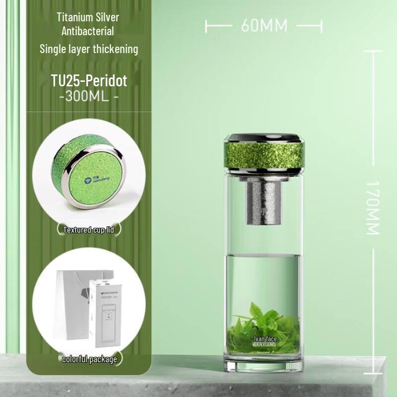 Vientiane Antibacterial Borosilicate Glass Tea Cup
