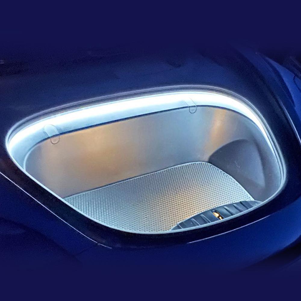 Декоративная лампа для салона 12 В, модифицированное освещение, светодиодная лента для багажника Tesla Model 3 YSX