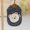 Japan and South Korea New Spring and Summer Thin Vest Teddy Bear Small and Medium Dog Bipod Pet Clothes