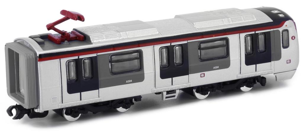 Поезд Tiny City 1120 MTR08 Hong Kong Railway Train (2016 - настоящее время) Линия острова Наньган