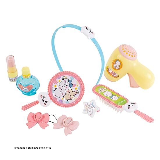 Maruka Chiikawa Hair & Makeup Set Toy Pretend Play Fashion Ages 3+ 195824