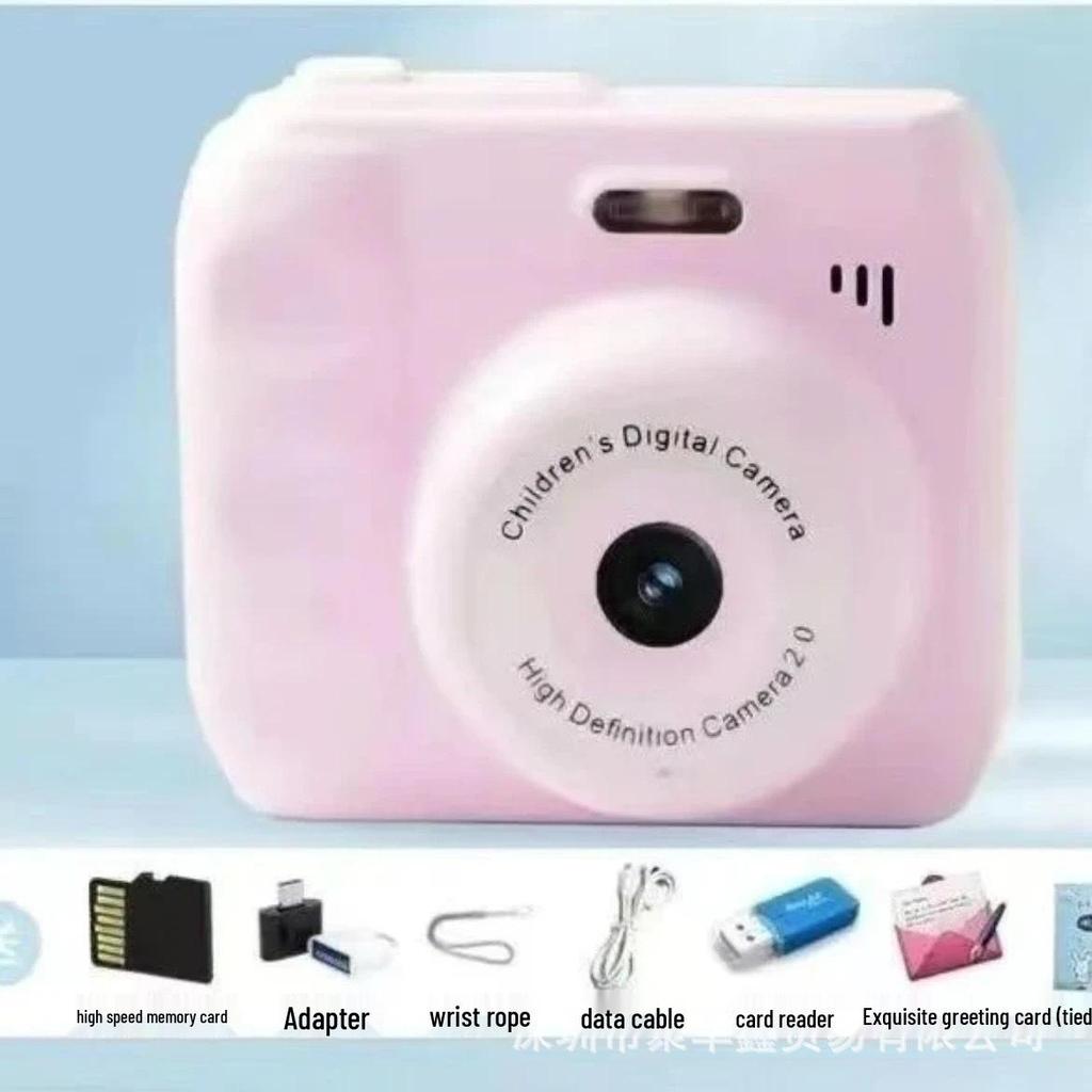 HD Dual-Camera Instant Digital Camera for Campus Students with Photo Transfer to Phone