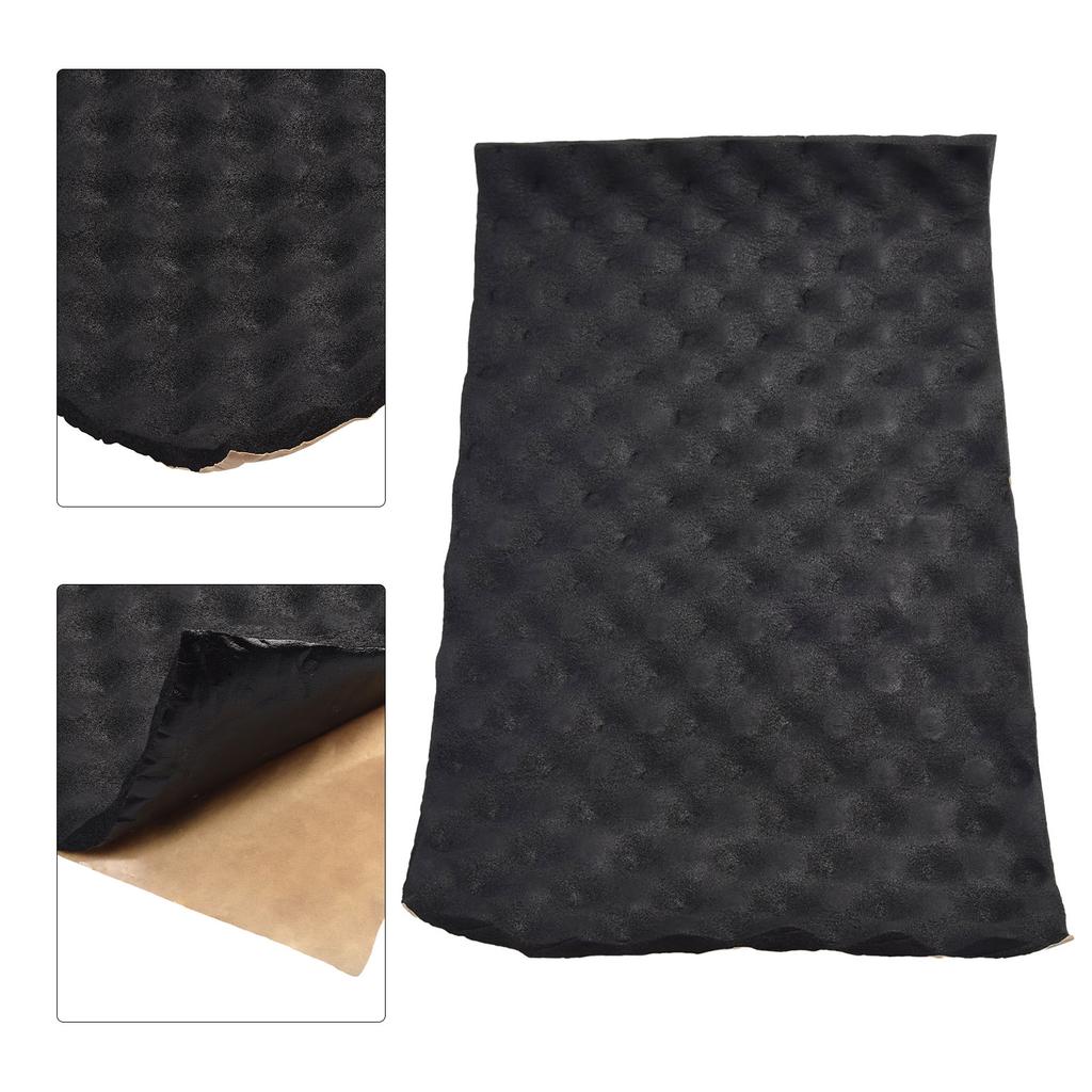 1pcs Vehicle Sound Deadener Mat 2cm Sound Deadener Noise Insulation Acoustic Dampening Foam Subwoofer Mat Auto Floor Accessories Heat Shields 2