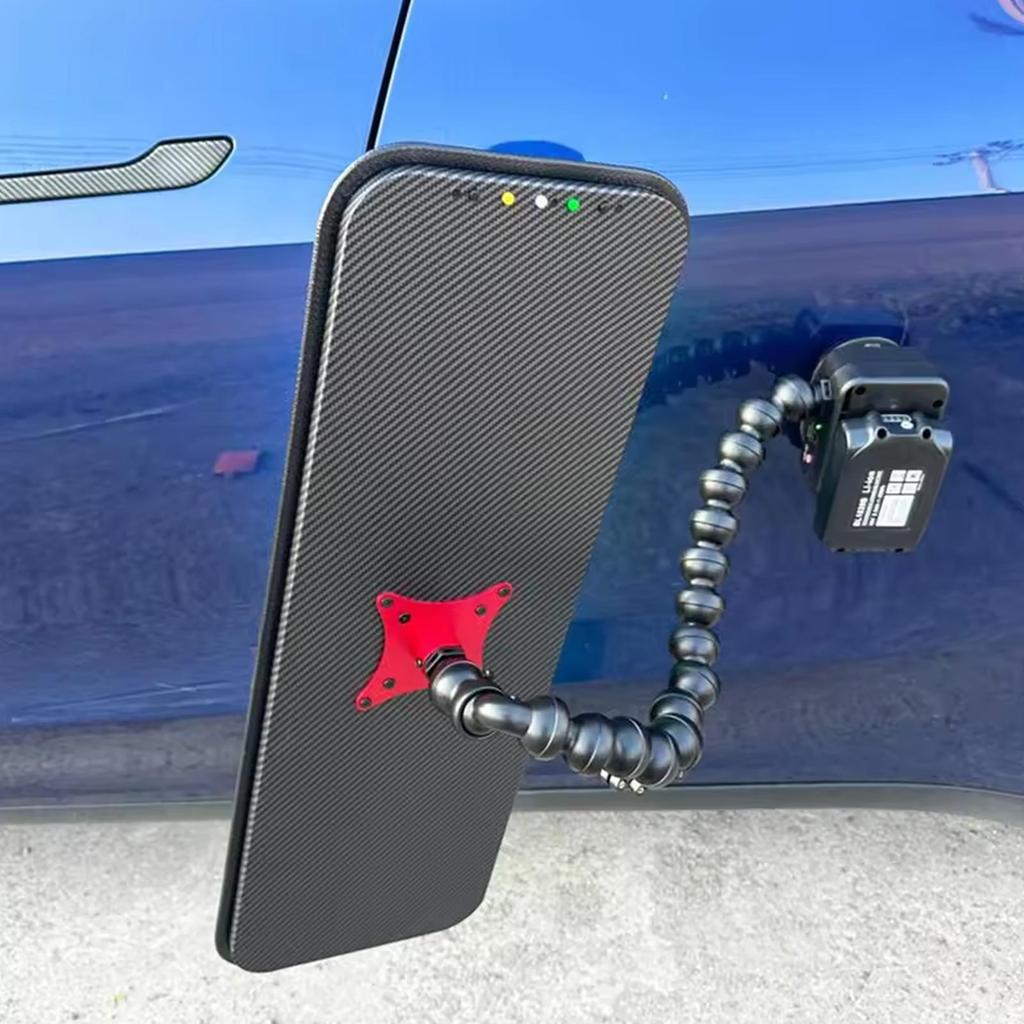 Большой PDR свет для удаления вмятин на автомобиле 60 см с двумя аккумуляторами 6000 мАч и док-станцией для быстрой зарядки, 12 стилей регулировки цвета света