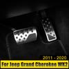 Для Jeep Grand Cherokee WK2 2011 2012 2013 2014 2015 2016 2017 2018 2019 2020 Автомобильный акселератор, педали тормоза, чехол, накладки
