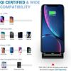 Stand 30w Charger Foldable Wireless Qi Fast Charging Station Phone Holder For Iphone 14 13 12 X Samsung Galaxy Apple Watch Airpods Pro