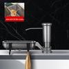 gunmetal grey dispenser with 1m tube & filter