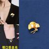 Brooch Pin Fixed Clothes Small Brooch Anti-light Brooch Dark Buckle Waist Pin Low Neck Anti-light Buckle