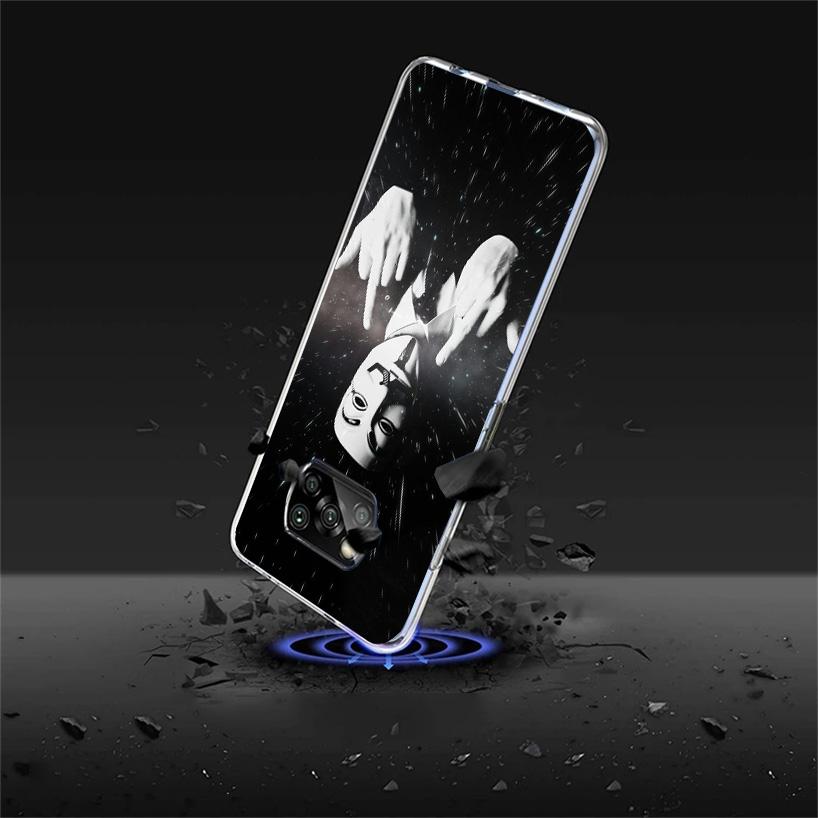 Анонимный чехол-маска V для телефона Xiaomi Poco X7 X6 X5 Pro F7 Ultra Redmi 15C 15 13C 13 12C 12 10 10A 10C 9 9A 9C 9T Обложка Poco X7
