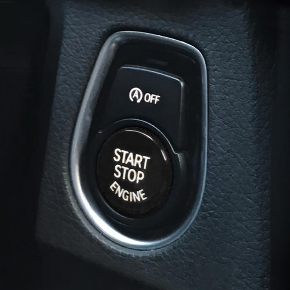Start Stop Engine With OFF Button To Start Engine Start Button Cover For BMW F G Chassis F20 F30 F34 F10 F48 F52 F15 F16 F25 F26 Switches Seat 3