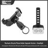 Giant Mountain Road Bike Shockproof Phone Holder with Integrated Flat Handlebar and Camera Mount