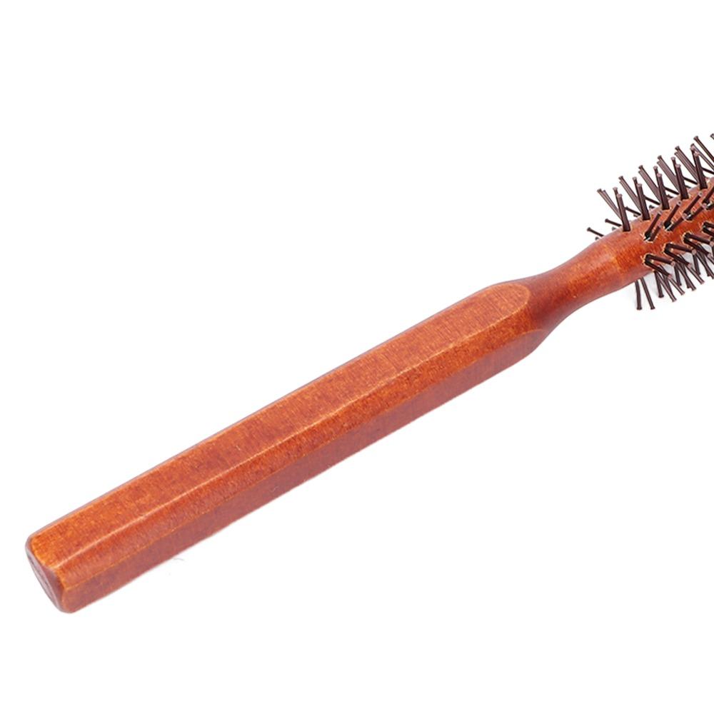 Nylon Bristles Round Styling Hair Brush Small Size Small Round Brush Home Use
