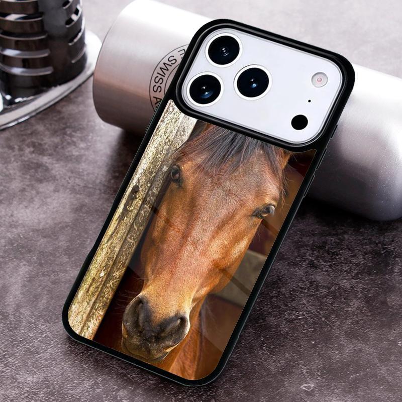 КРАСИВЫЙ ЧЕХОЛ ДЛЯ ТЕЛЕФОНА С ЛОШАДЬЮ для iPhone 17 16 15 Pro Max Air 14 13 12 11 Plus Ударопрочный Чехол