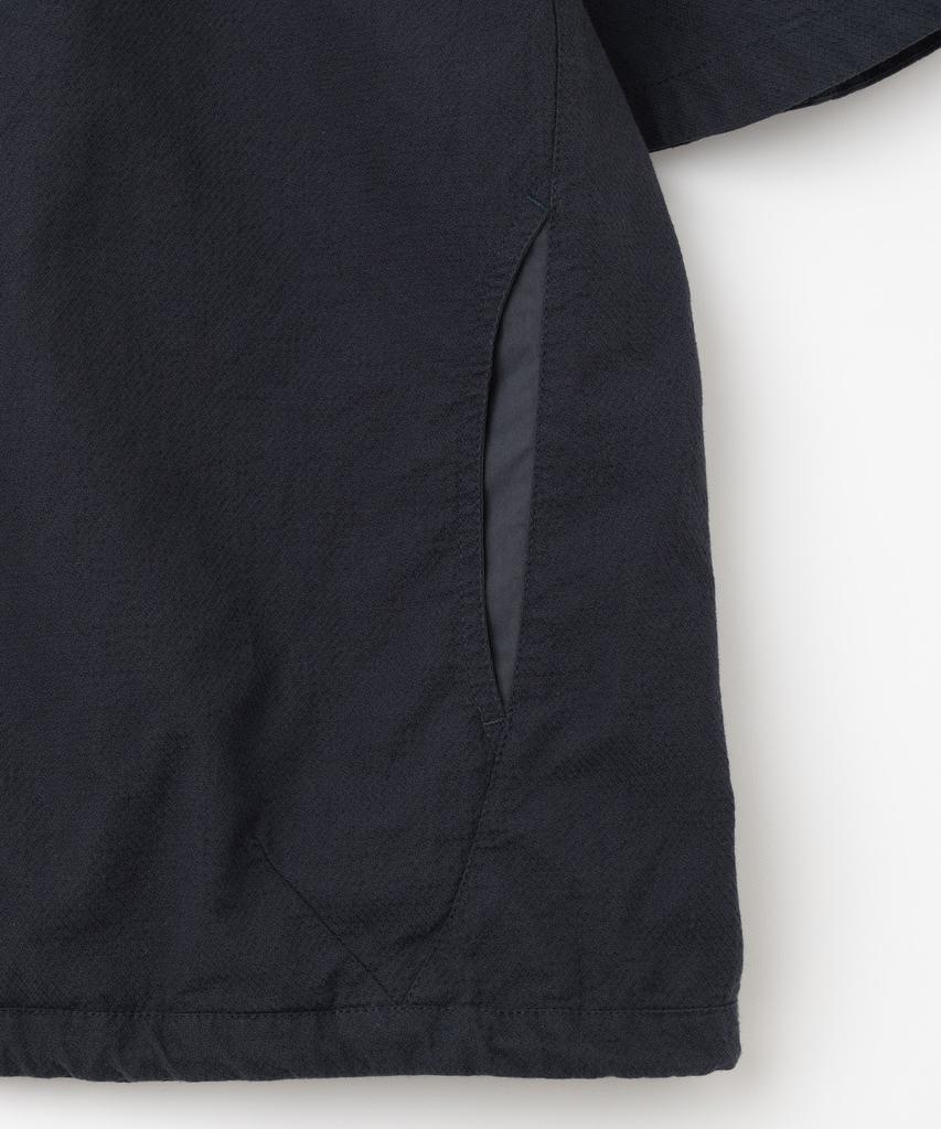 MILLO ARCHIVE League Zip-Up Shirt [Navy]