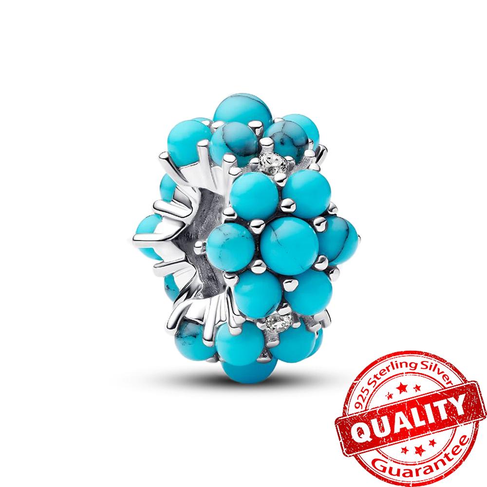 Медные бусины-морские звезды и подвеска-шарм в виде бабочки и стрекозы, подходят для браслета-змейки, бутикового ожерелья, синяя подвеска, подарок