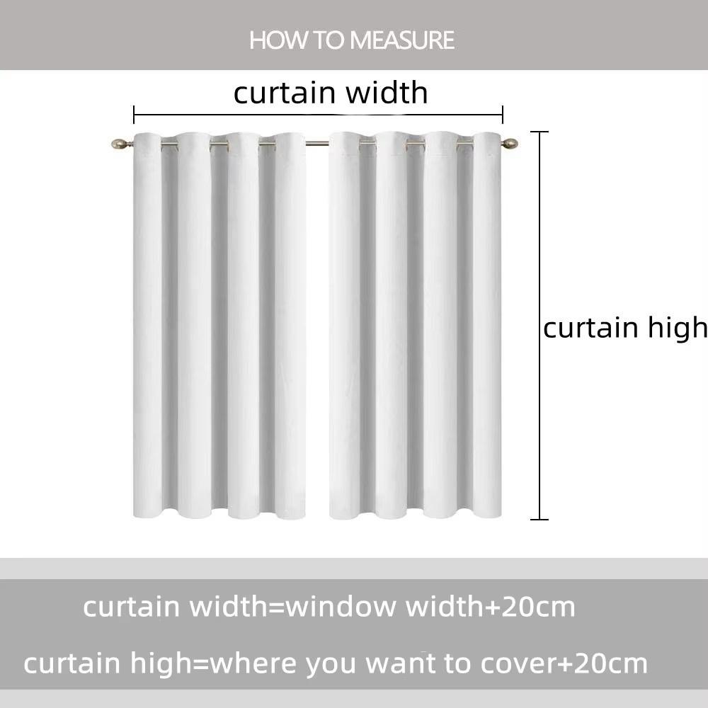 Arknights Curtains for Living Room Curtain for Room 2 Panel Home Interior Curtains Halloween Decoration Partition Shades Kitchen