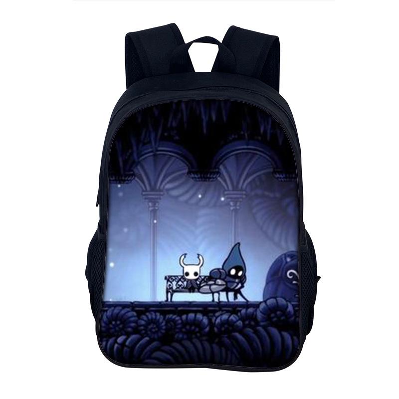 Школьный рюкзак Hollow Knight 3D-печать Школьная сумка Рюкзак для учеников Мальчиков Девочек Лучший Подарок