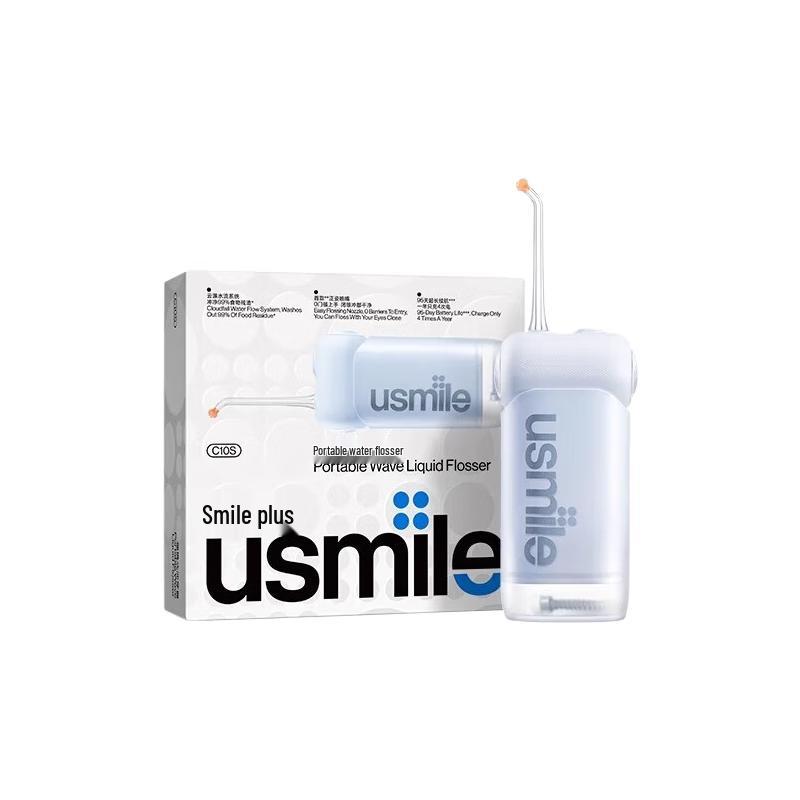 usmile Портативный ирригатор для полости рта, штекер CN (адаптер в комплекте)