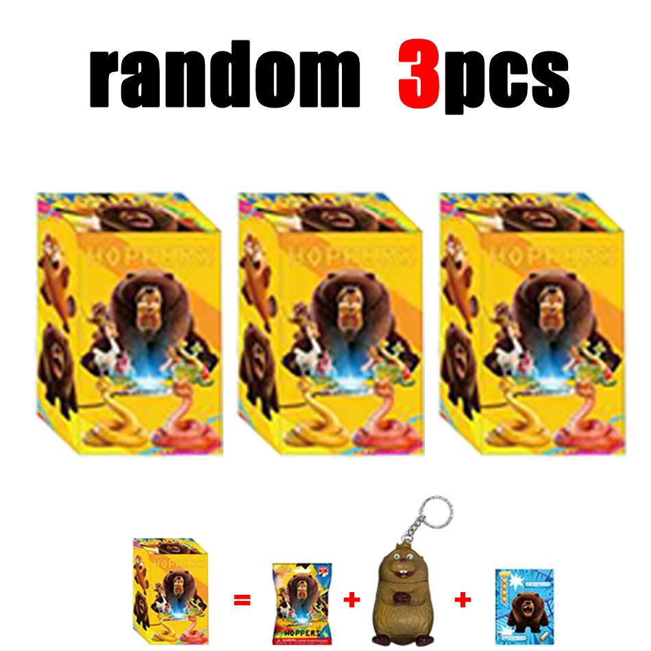 Beaver Transformation Plan Blind Box Random Mabel Robot Beaver Mystery Figure Collectible Toy Gift for Fans
