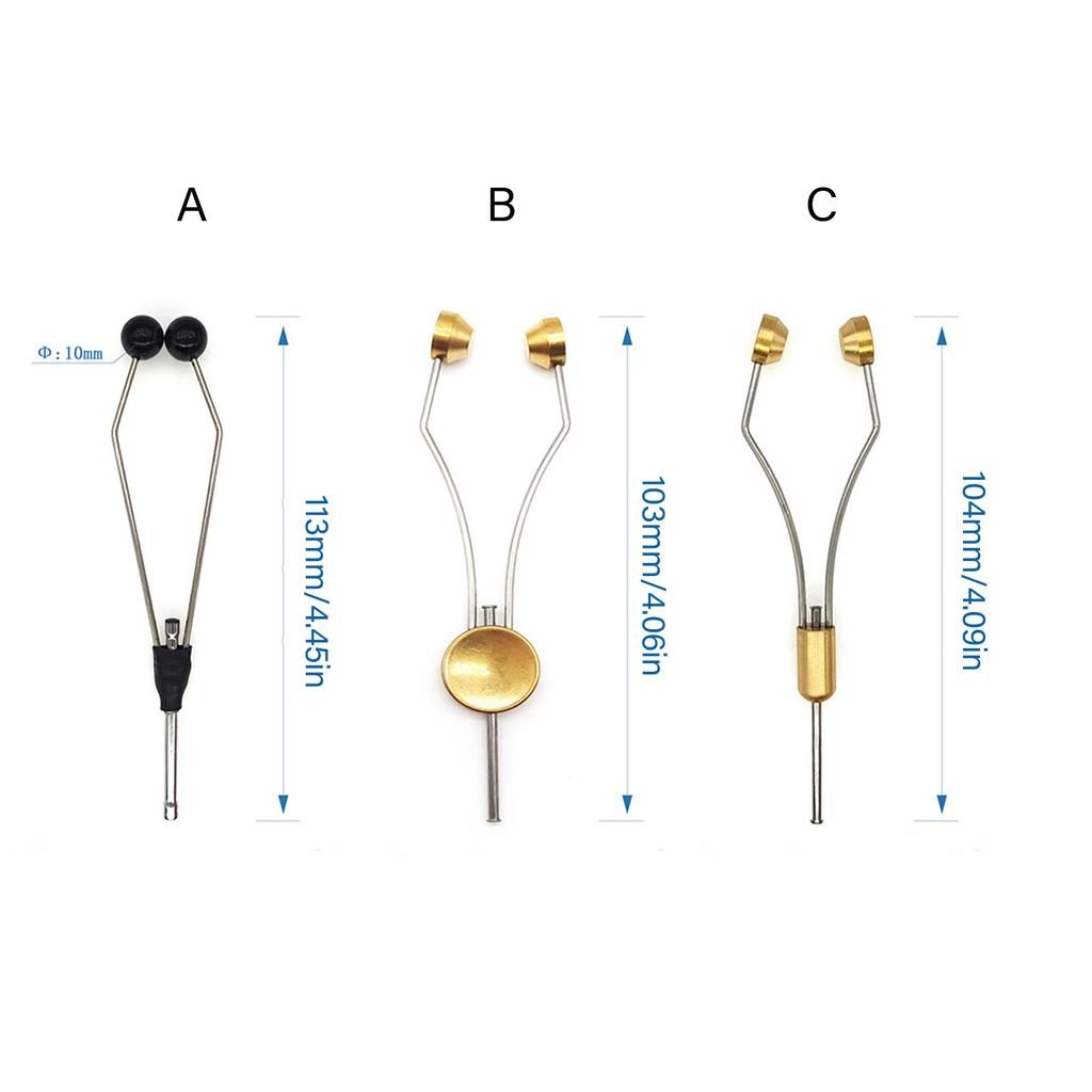 Fly Tying Bobbin Holder Fishing Line Tying Tools Replacement Fly Fishing Tying Tool Wire Threader for Lure Making Tool