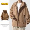 Куртки мужские весна и осень модная брендовая верхняя одежда с капюшоном универсальные мужские водонепроницаемые куртки мужская одежда