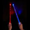 Светящиеся LED Барабанные Палочки 15 Меняющих Цвет Профессиональные Крутые Барабанные Палочки Светящиеся LED Барабанные Палочки Перезаряжаемые Джазовые Барабанные Палочки