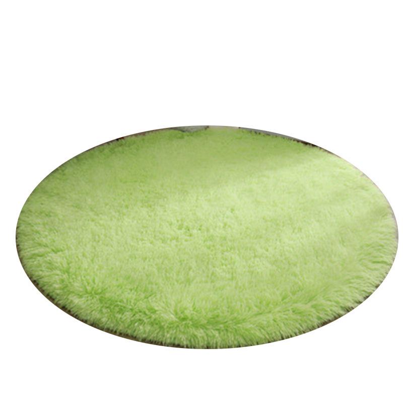 Высококачественный круглый ковер — устойчивый к грязи, простой в уходе напольный коврик для кабинета, гостиной, спальни или детской комнаты