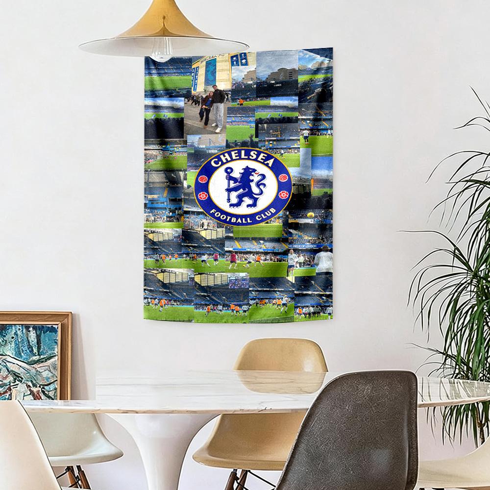Chelsea Wall Decor Tapestry Art For Pet Memorial Birthdaywedding Party Backdrop Family Gift