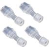 4 Pack Water Bottle Bite Valve Replacement Liquid Silica Gel Bite Valve
